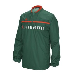 Miami Hurricanes Adidas Convertible Jacket